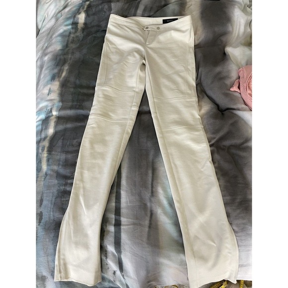 Gucci 2010 Skinny Leg Pants Beige 38 uS2 XS Mid Rise GUC1013089 - Picture 5 of 13